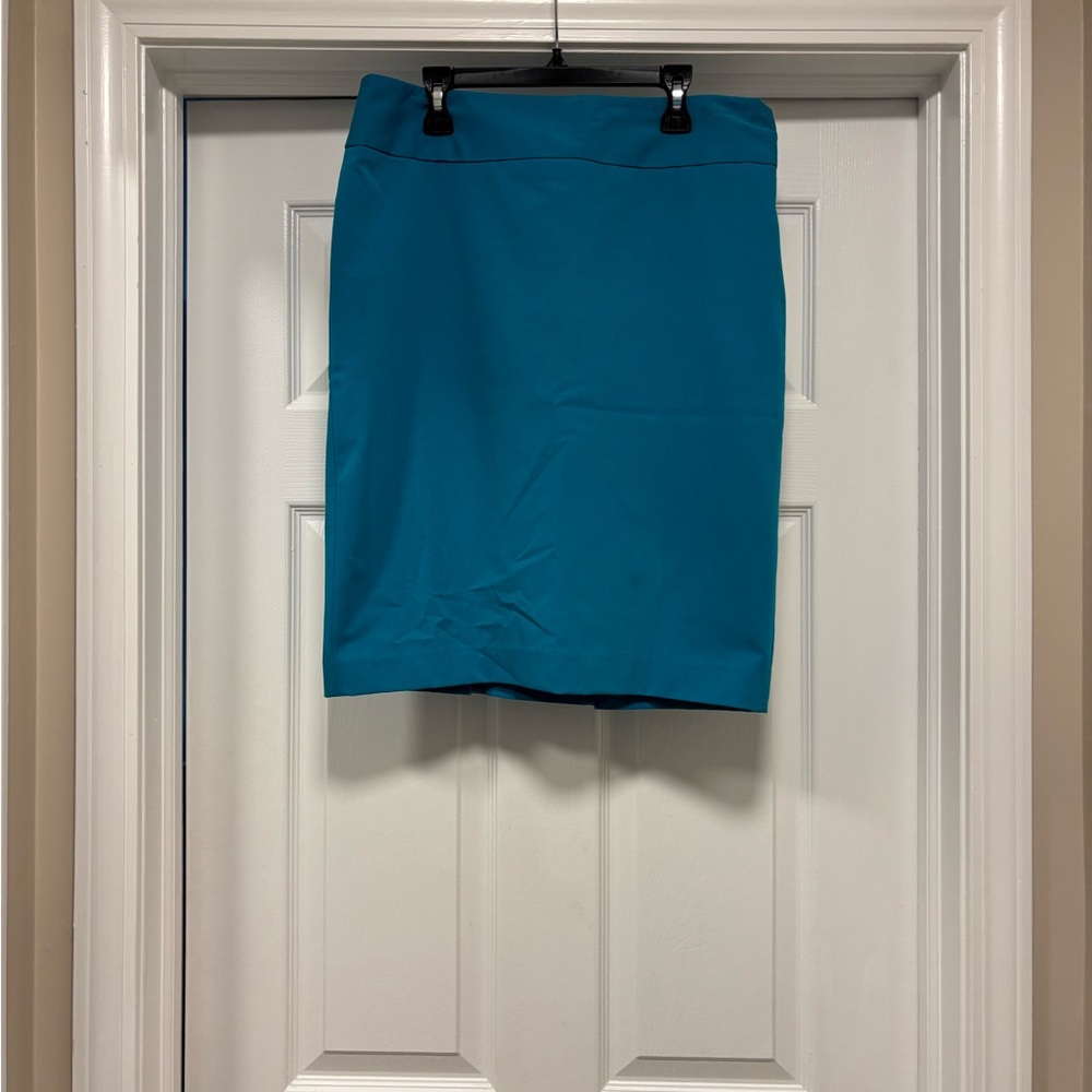 Liz Claiborne Teal Pencil Skirt
